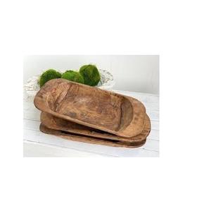 Bol à pâte en bois décoratif, nouveau Design avec taille polie et personnalisée et prix bon marché, meilleure vente pour grande taille, - Product Image 2