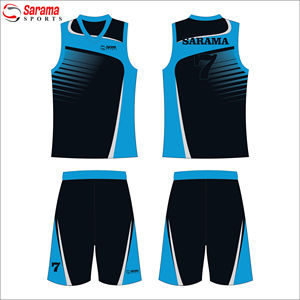 Uniforme de basket-ball d'impression de logo de couleur noire unie/vierge/ensemble d'uniformes de basket-ball en polyester de l'équipe personnalisée 100% - Product Image 4