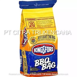 Parrilla de carbón para barbacoa, embalaje de madera dura para barbacoa, barbacoa, parrilla de barbacoa, papel KRAFT, 2 KG - Product Image 1