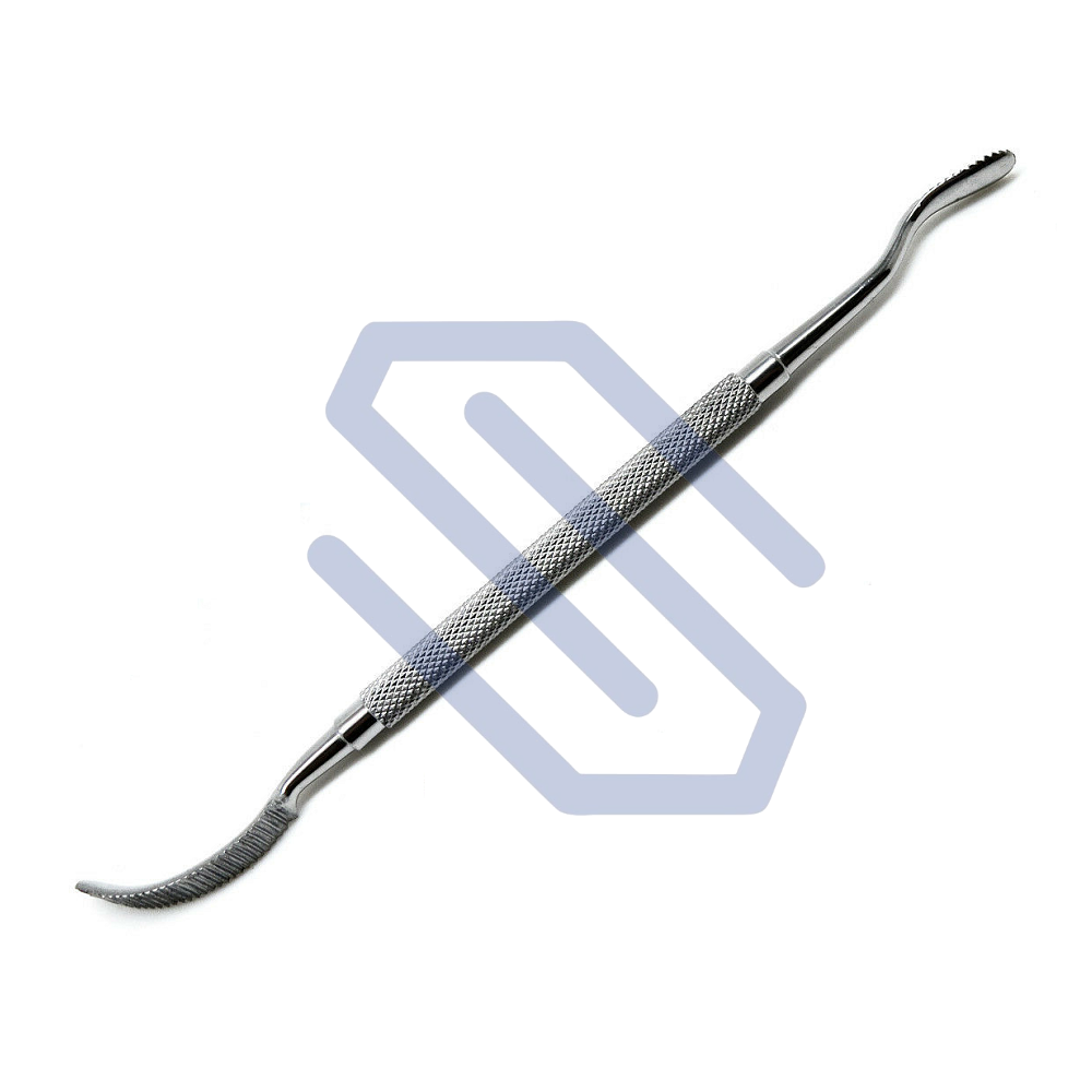 歯科外科用骨やすり # 45本の両頭式医療用移植歯科用エクスカベーター