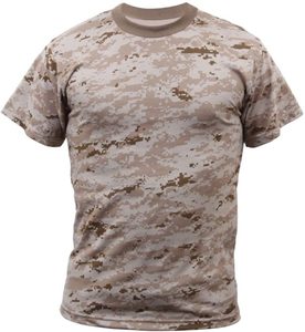 Camisetas Casuales de Poliéster para Hombre Mafra Sports de Alta Calidad, Transpirables, Ecológicas, de Secado Rápido, con Diseño de Camuflaje y Colores en Contraste - Product Image 4