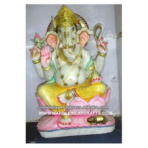 Marble Lord Ganesha Statue - Product Image 1