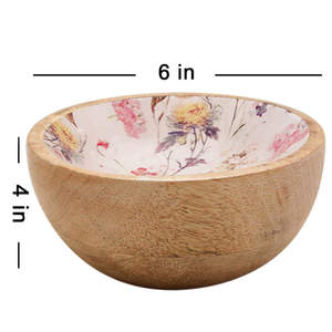 Tazón de madera para servir alimentos para uso en el hogar, hoteles, bodas y restaurantes, tazón para servir postres a precio de mayoreo. - Product Image 3