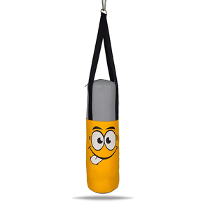 Muay Thai <b>Punching</b> <b>Bag</b> Yellow Color Leather Made Boxing Hanging Sandbag Gym Fitness <b>Punching</b> <b>Bags</b> - Product Image 3