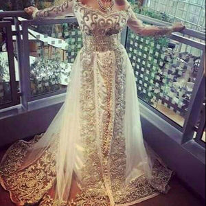 Elegante vestido de fiesta de boda hasta el suelo con bordado elegante para damas de honor y ocasiones 2025 - Product Image 1