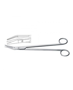 Tijeras de cartílago de Resano, 25 Cm, acero inoxidable, grado alemán - Product Image 1