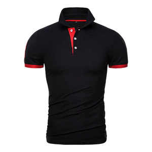 Sport sergé pour hommes de vente chaude pour polo avec des conceptions et des logos imprimés personnalisables à col rabattu pour le t-shirt de golf - Product Image 3