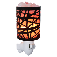 Lampe en sel naturel de l'Himalaya 100% écologique de style antique sculpté rose de qualité supérieure, best-seller, par Impex Pakistan