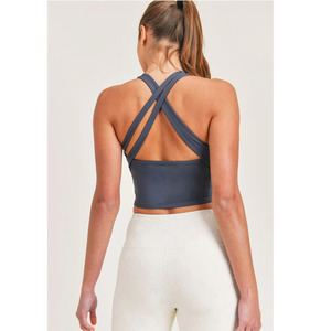 เสื้อครอป SUNRISE คุณภาพสูงแบบสั่งทำพิเศษ พร้อมบราในตัว - Product Image 4