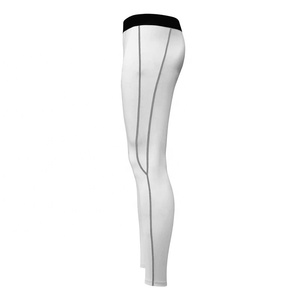 Pantalon de Compression sans couture pour homme, vêtement de course moulant, taille élastique, haute qualité, vente en gros, 2021 - Product Image 3