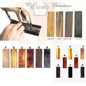 แผ่นเขาควายทำมือ บล็อกเขาควายสำหรับงานออปติคอล - Product Image 1