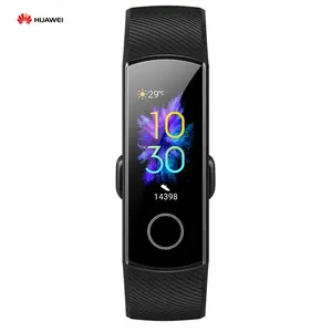 스마트 밴드 명예 Suppliers-NFC 버전 원래 화웨이 명예 밴드 5 스마트 팔찌 팔찌 0.95 인치 AMOLED 컬러 스크린 Reloj Inteligente 스마트 시계