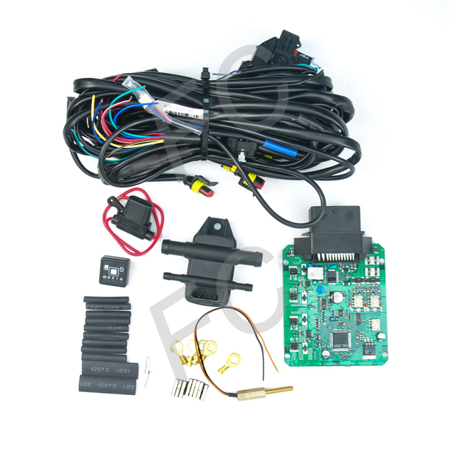 FC Modified Motorcycles Fuel Injection Ecu 4 Cyl Gas Conversion Kits Ecu Cnglpg Mp48 Obd Ecu 4 Cylinder with Software