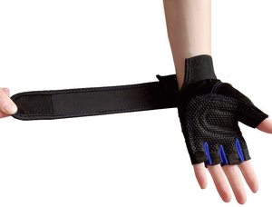 Gants rembourrés de paume de poignet de soutien lourd de haute qualité pour hommes et femmes dernière conception avec bande de poignet pour l'haltérophilie - Product Image 2