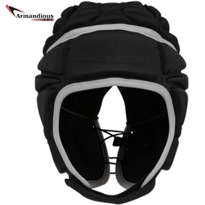Casco de rugby personalizado carcasa acolchada suave ajustable para tipo de patrón de cara deportiva - Product Image 3