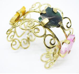 2027 Christmas jewelry Women Stone <b>Bracelet</b> Charm Cuff Jewelry <b>Bangle</b> <b>Bracelet</b> Cuff <b>Bangle</b> for Women Jewelry indian brass kada - Product Image 2