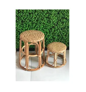 Chaises de salon en rotin naturel, ensemble de 2 chaises, us accès au meilleur prix, vente en gros, livraison gratuite