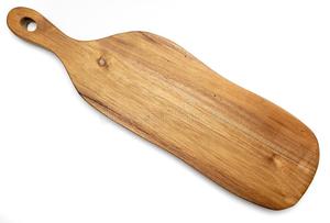 Ensemble de planche à fromage en bois avec couverts et long manche et design en bois - Product Image 6