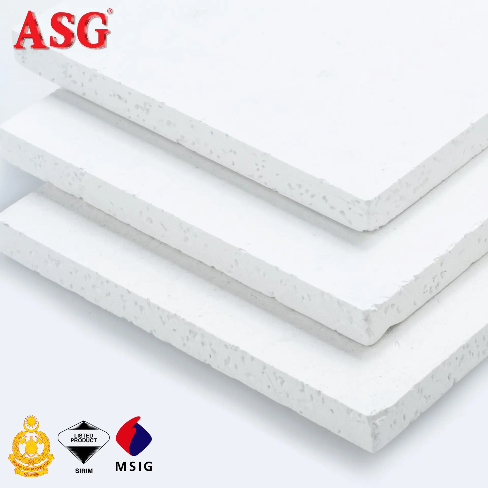 ASG Gesso Bordo del Soffitto/Cartongesso/Muro A Secco di Gesso Cartongesso Prodotto in Malesia