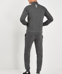 New Arrival Men's Front Zipper & Zip Pockets Sports Active Wear Tracksuit Men's Collar Zip Sweatsuit - Product Image 4
