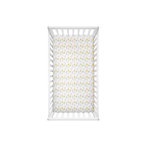 Drap de berceau unisexe pour bébé, ajusté, imprimé personnalisé, - Product Image 1