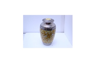 ALUMINIUM LEAF COLOURFUL PRINTED BURIAL URN <b>FUNERAL</b> <b>SUPPLIES</b> - Product Image 6
