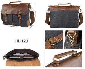 Tendance Vente en gros Prix bon marché Sacs pour ordinateur portable marron Sac en cuir pur de haute qualité pour hommes et femmes Cadeaux d'affaires officiels - Product Image 4