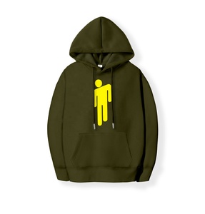 Sweatshirts à capuche personnalisés pour hommes et femmes Mode hivernale Couleurs unies avec design zippé tendance Logo imprimé sur le devant - Product Image 1