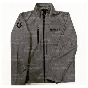 Chaquetas cortavientos a prueba de agua de invierno para hombre, cuello levantado de nailon y poliéster de talla grande para caza al aire libre - Product Image 1
