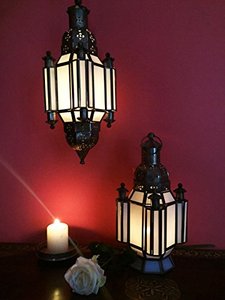 Lanterne en métal/marocain faite à la main, lampes pour décorations, nouvel arrivage et festivals, nouveauté collection - Product Image 4