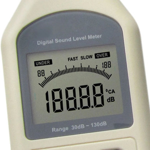 Benetech GM1357 30 ~ 130 dB dijital ses basınç seviyesi gürültü desibel metre cihazı - Product Image 3