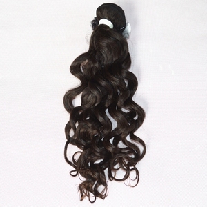 ที่ยังไม่ได้ดิบอินเดียหนังกำพร้าชิดต่อผมสานมนุษย์ผมสำหรับราคาโรงงาน - Product Image 2