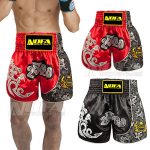 Short de boxe thaï muay thaï/MMA Jujitsu, design personnalisé, logo, pour enfants - Product Image 1