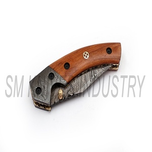 Grandsharp — joli couteau de damas personnalisé, joli couteau de poche/pliable à serrure, fait-main (smk1262) - Product Image 6