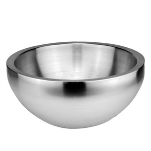 Aluminum Metal Serving <b>Bowl</b> Round <b>Large</b> With Unique Design Hotel Supply Wedding Decoration Silver Polished <b>Bowls</b> - Product Image 4