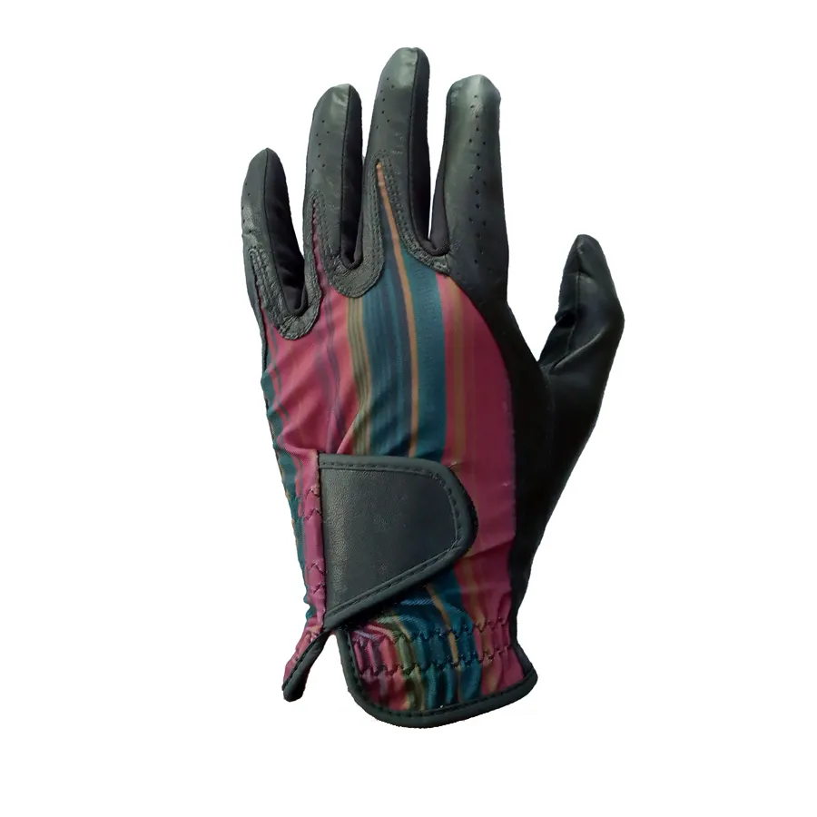 Meilleur Vendeur Gants de Golf Noir Cabretta Cuir Combinaison avec Lycra Sublimation avec Style Décontracté