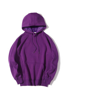 Venta al por mayor OEM, impresión personalizada, alta calidad, a la moda, informal, para hombre, invierno, 100% algodón, 360g, antiarrugas, ajuste holgado, liso. - Product Image 1