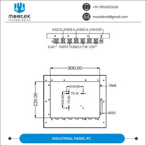 Mootek แผงสเตนเลส IP67สำหรับอุตสาหกรรม, ขนาด17นิ้วกันระเบิดอุปกรณ์คอมพิวเตอร์สำหรับอุตสาหกรรม - Product Image 6