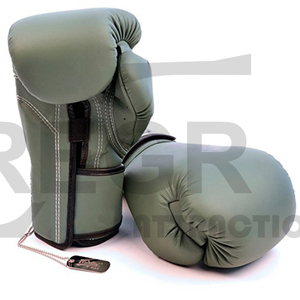 Gants de boxe professionnels personnalisés bon marché, Logo personnalisé d'usine de chine Offre Spéciale produit dans un noir, rouge et bleu chinois - Product Image 5