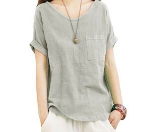 Camisetas de manga corta por encargo de alta calidad Color negro algodón poliéster cuello redondo verano Casual camisetas en blanco para la venta - Product Image 2