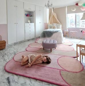 Alfombras Europeas de Lana y Seda Anudadas a Mano, Alfombra Bordada de Lujo de Gran Tamaño para el Hogar, Oficina, Adolescentes, Sala de Estar Moderna - Product Image 2