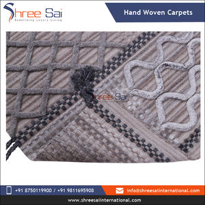 พรมขนสัตว์ทำมือจากอินเดีย ดีไซน์ทันสมัย คุณภาพเยี่ยมจากผู้ผลิตในอินเดีย สำหรับผู้ซื้อจำนวนมาก - Product Image 4
