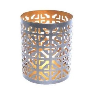 Porte-bougie votif de qualité supérieure en verre et métal couleur or rose au prix le plus bas - Product Image 4