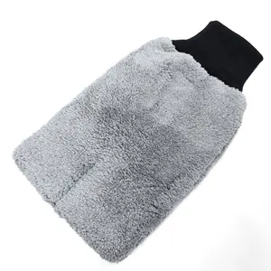 KOREAN Soft Micro faser CAR WASH MITT/LONG PILE/1500GSM/SCRATCH FREE/KOREA Mikro faser Bubble Wash Handschuh Premium