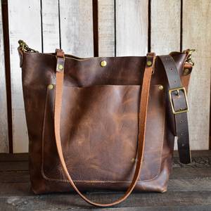 Handmade Bliss Limited Edition Leather Tote Bag | Leather Bag | Leather Purse Crossbody - Product Image 1