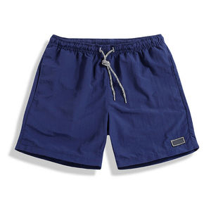Pantalones cortos de algodón para hombre, transpirables, sueltos, para playa, a la moda, para entrenamiento informal, deportes al aire libre, cintura media, tejido de punto - Product Image 4