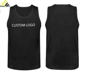 Precio al por Mayor, Camisetas Deportivas de Algodón 100% para Hombre, con Logotipo Personalizado, Camisetas de Tirantes para Fisicoculturismo, Camisetas Deportivas para Correr - Product Image 1