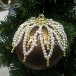 Couverture de boule de perles de noël de nouvelle qualité à vendre fournisseur en vrac et fabrication par réfractex inde fabriqué en inde pour la meilleure qualité - Product Image 1