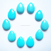 Pierre Turquoise Naturelle Ronde Ovale en Forme de Poire Cabochon de Taille Libre Turquoise Pierres Précieuses en Vrac Prix de Gros Pierre Bleue Turquoise