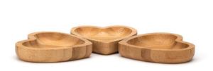 Bol de service émaillé en bois imprimé pour la cuisine - Product Image 5